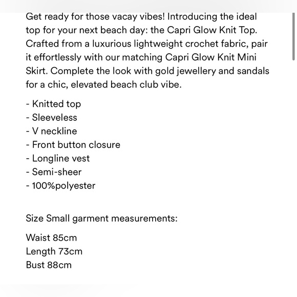 Capri glow set - Picture 10 of 10